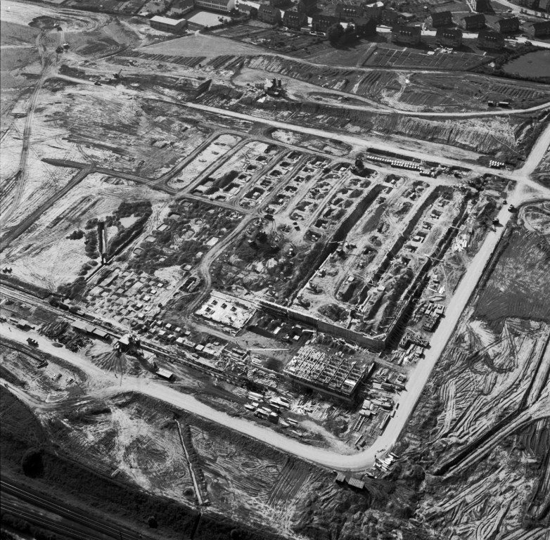 Baustelle Opel Werk Ii Langendreer Juni 1961 Kopie Willkommen Auf Schicht Im Schacht